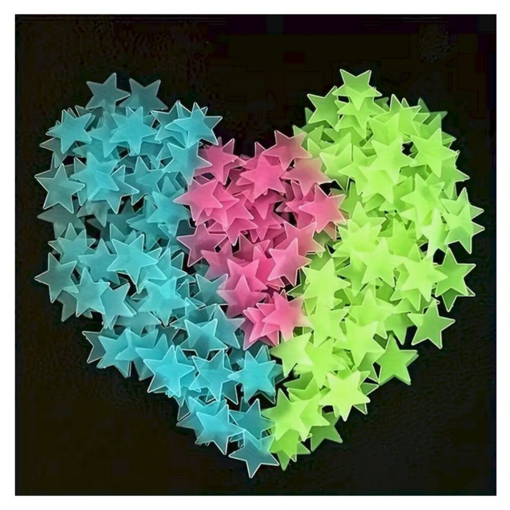 Glow in the Dark Stars Night Light Decorate your Ceiling Walls Computer Notebook